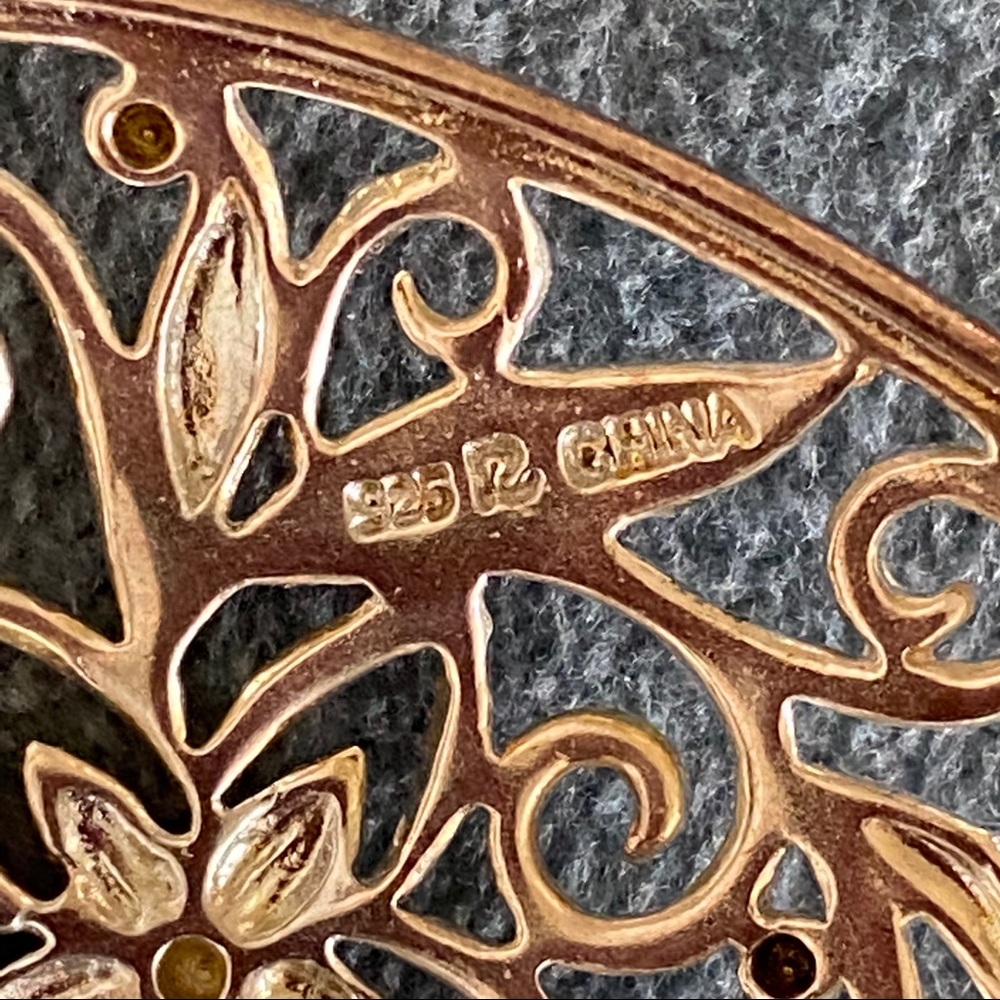 Sterling Silver Brooch - Picture 7 of 7